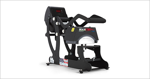 Transferpresse STAHLS‘ MAXX® Cap Bild einer Transferpresse von STAHLS‘ MAXX® Cap