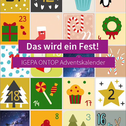 IGEPA ONTOP Adventskalender. Das wird ein Fest!